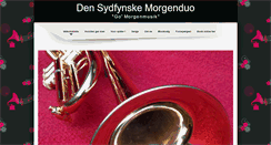 Desktop Screenshot of go-morgenmusik.dk